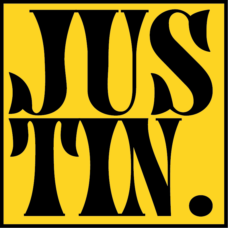 jus-tin graphic